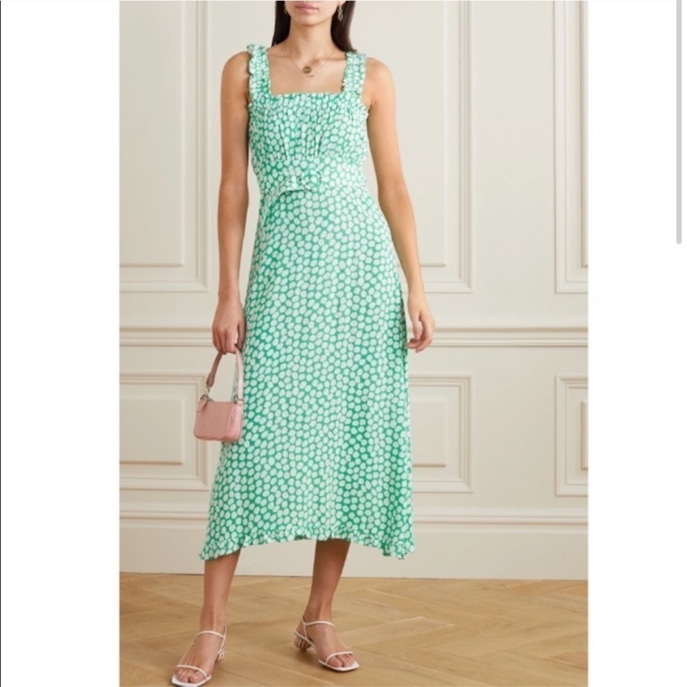 Faithfull The Brand Saint Tropez Floral Midi Dress